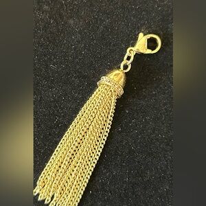 Origami Owl tassel dangle charm